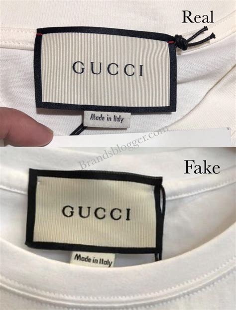 gucci not fake shirt|how to identify gucci shirts.